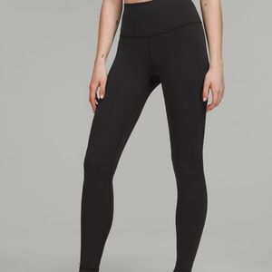 Black lululemon leggings size 6